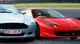 Aston Martin DB9 vs. Ferrari Italia (458)